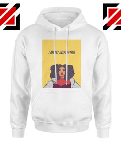 I Am My Inspiration Hoodie Lizzo American Rapper Best Hoodie White