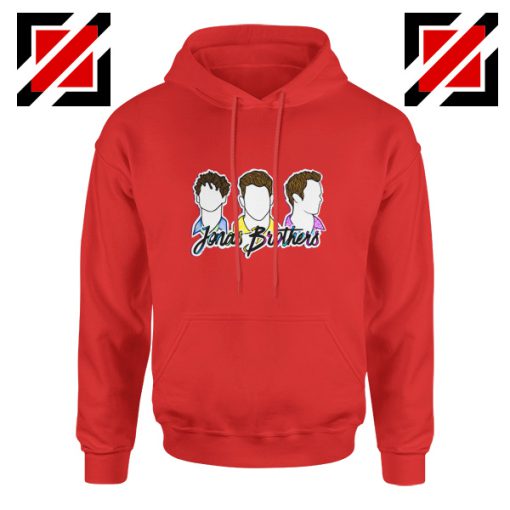 Jonas Brothers Concert Hoodie Jonas Lover Hoodie Women and Men Red