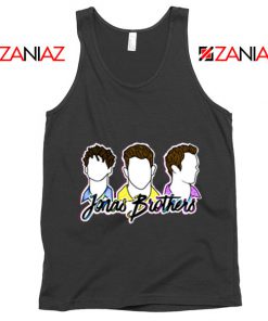 Jonas Brothers Tank Top Music Band Birthday Gifts Tank Top Black