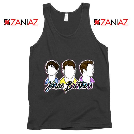 Jonas Brothers Tank Top Music Band Birthday Gifts Tank Top Black