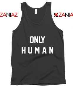 Jonas Brothers Tank Top Only Human Jonas Summer Tank Top Black