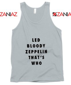 Led Zeppelin Sport Grey Tank Top