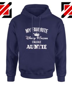 My favourite Disney Princess Calls Me Auntie Disney Hoodie Navy