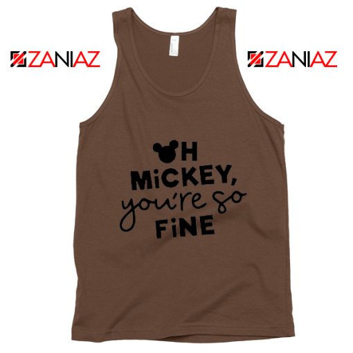 Oh Mickey You So Fine Tank Top