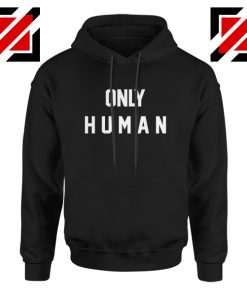 Only Human Hoodie Cute Jonas Christmas Hoodie Gift for Her Black