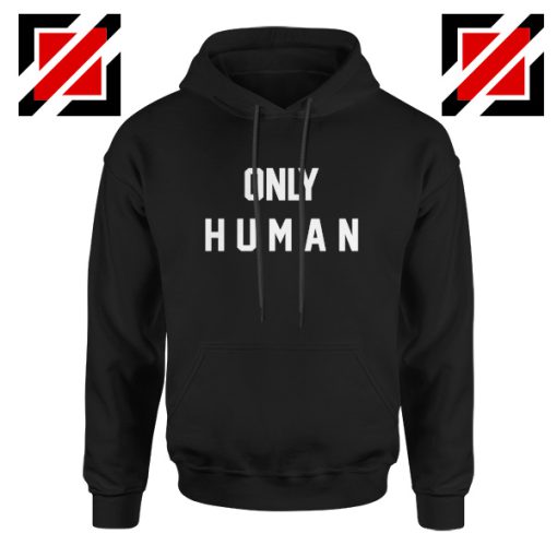 Only Human Hoodie Cute Jonas Christmas Hoodie Gift for Her Black