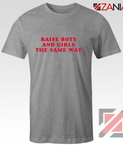 Raise Boys and Girls the Same Way Cheap Shirt Fashion Shirt Sport Grey