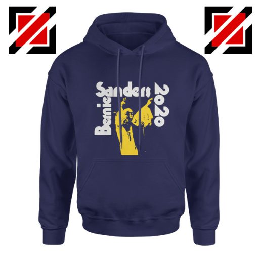 Sanders Warren Hoodie Bernie Sanders 2020 Political Hoodie Navy