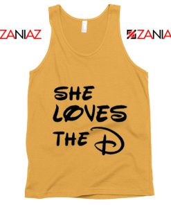 She Loves The D Tank Top Funny Men's Women's Gift Tank Top SUnshine