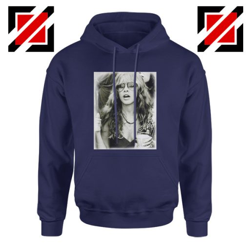 Stevie Nicks Navy Hoodie