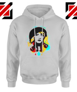 Stevie Nicks Hoodie Women’s Clothing Musician Cheap Unisex Hoodie Grey