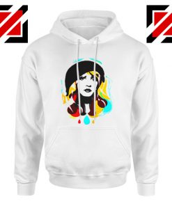 Stevie Nicks Hoodie Women’s Clothing Musician Cheap Unisex Hoodie White