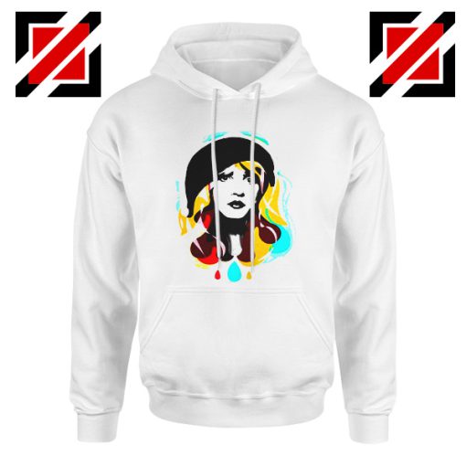 Stevie Nicks Hoodie Women’s Clothing Musician Cheap Unisex Hoodie White