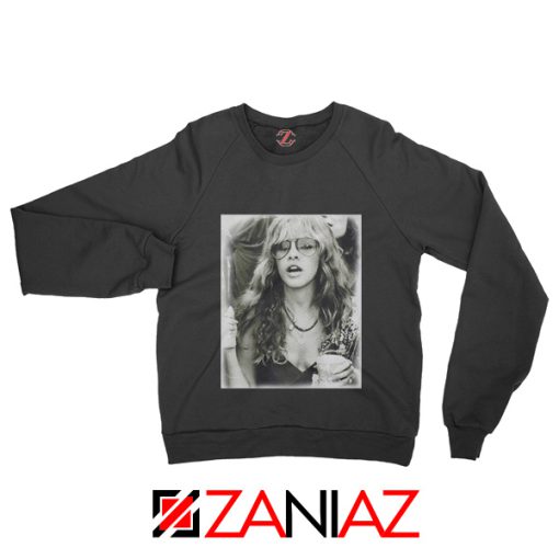 Stevie Nicks Sweatshirt Rock Music Black