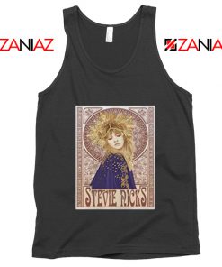 Stevie Nicks Woman Black Tank Top