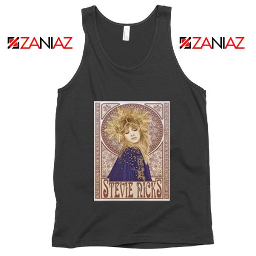 Stevie Nicks Woman Black Tank Top