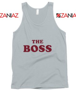 The Boss Tank Top Summer Gifts Comedy Film Size S-3XL New Silver