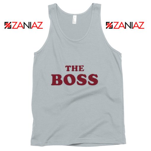 The Boss Tank Top Summer Gifts Comedy Film Size S-3XL New Silver