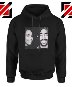 Tupac And Aaliyah Hip Hop Black Hoodie