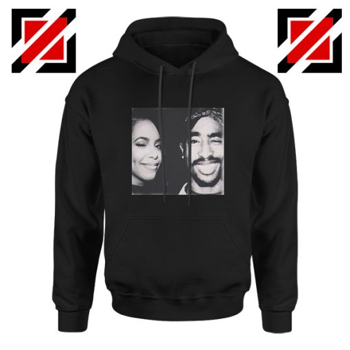 Tupac And Aaliyah Hip Hop Black Hoodie