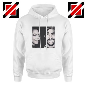 tupac hoodie white