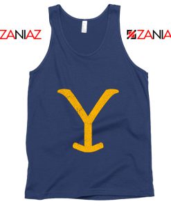 Yellowstone Tank Top American TV series Summer Tank Top Navy Blue