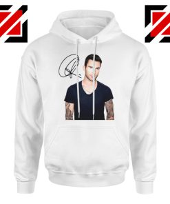 Adam Levine Signature Hooidie Maroon 5 Hooidie Ideas Size S-2XL White