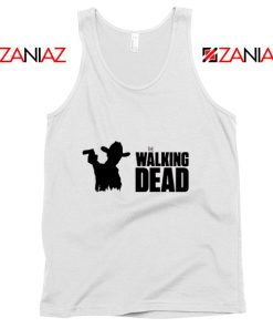 American Horror TV Series Tank Top The Walking Dead Tank Top White