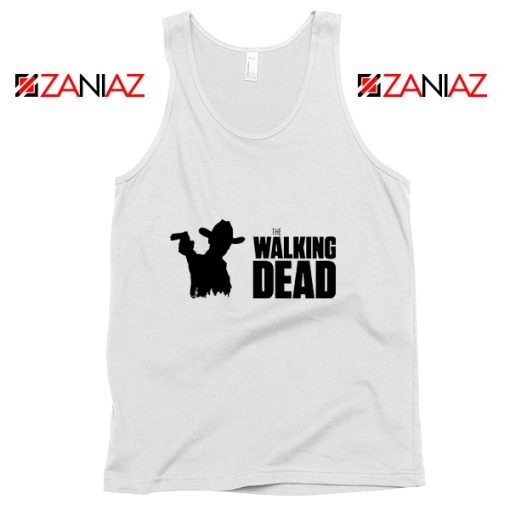 American Horror TV Series Tank Top The Walking Dead Tank Top White