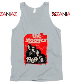 American Rock Band The Stooges Best Cheap Tank Top Size S-3XL Silver