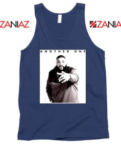 Another One DJ Khaled Tank Top American DJ Music Tank Top Navy Blue