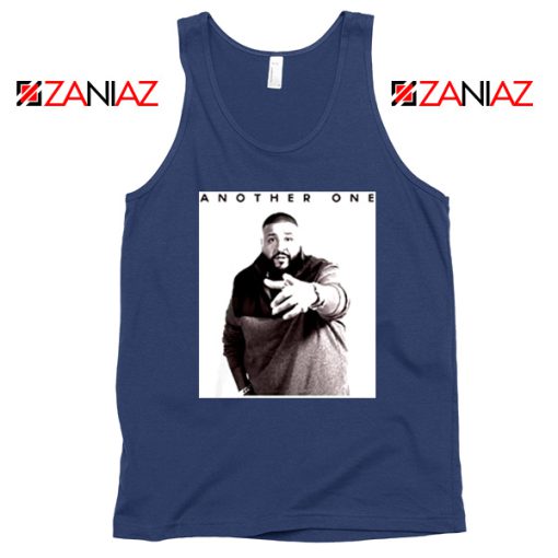 Another One DJ Khaled Tank Top American DJ Music Tank Top Navy Blue