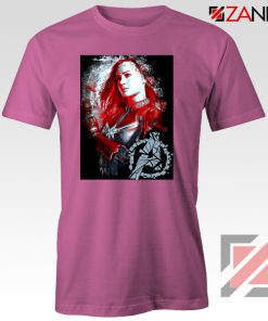 Avengers Endgame T-shirt Captain Marvel Best Tshirt Size S-3XL Pink