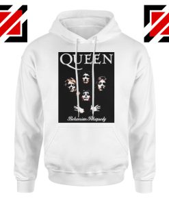 Bohemian Rhapsody Hoodie Queen Band Best Hoodie Size S-2XL White