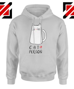 Buy Cat Lovers Hoodie Best Animal Hoodie Size S-2XL Sport Grey