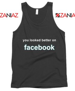 Relaxed With Facebook Funny Quote Tank Top