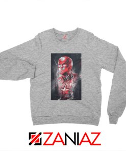 Captain America Marvel Avengers Assemble Sweatshirt Size S-2XL Grey