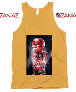 Captain America Marvel Avengers Assemble Tank Top Size S-3XL Sunshine