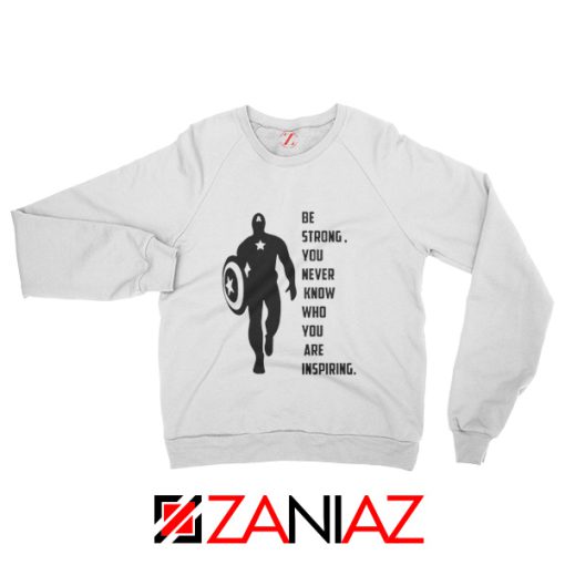 Marvel Film Captain America Quote Sweatshirt