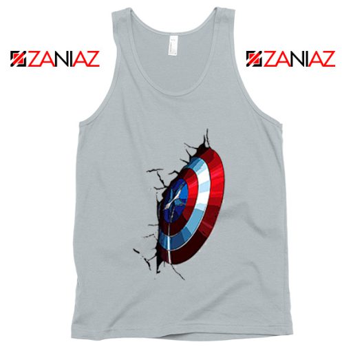 Superhero Captain America Shield Tank Top