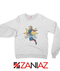 Captain Marvel Star Superhero Sweatshirt