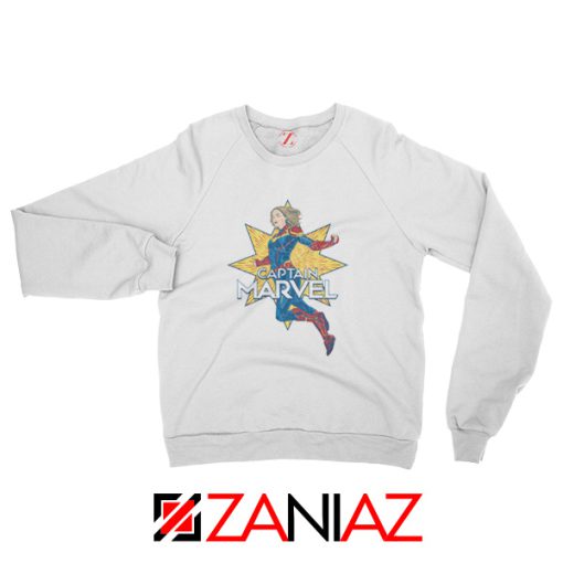 Captain Marvel Star Superhero Sweatshirt