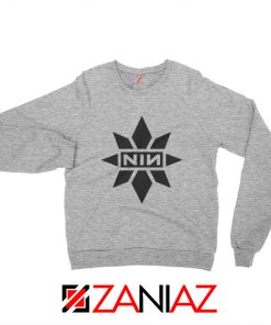 Captain Marvel X NIN Sweatshirt Marvel Film Sweatshirt Size S-2XL Sport Grey