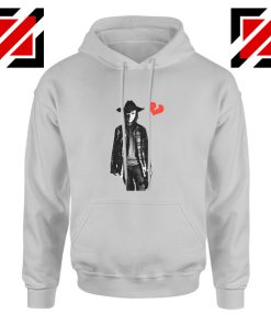 Carl Grimes Heartbreak Hoodie The Walking Dead Hoodie Size S-2XL Sport Grey