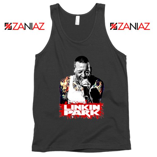 Chester Bennington Black Tank Top