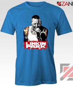 Chester Bennington Blue Tshirt