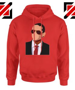 Chester Charles Bennington Red Hoodie