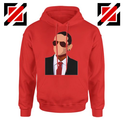 Chester Charles Bennington Red Hoodie