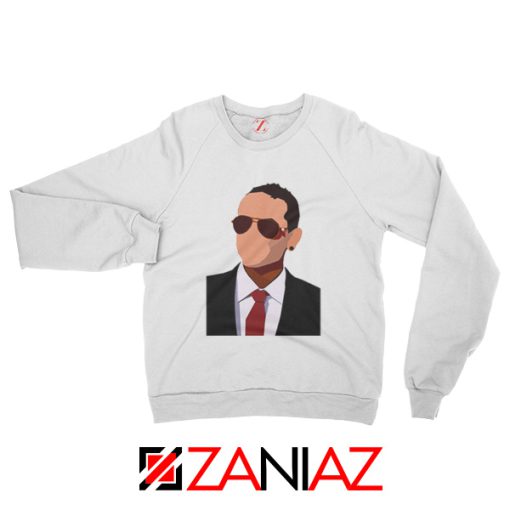 Cartoon Drawing of Chester Charles Bennington Sweatshirt