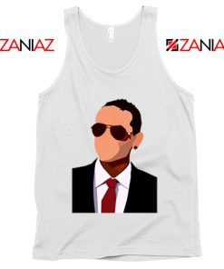 Cartoon Drawing of Chester Charles Bennington Tank Top